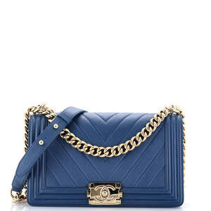 Chanel Boy Flap Bag Chevron Lambskin #243926C42B